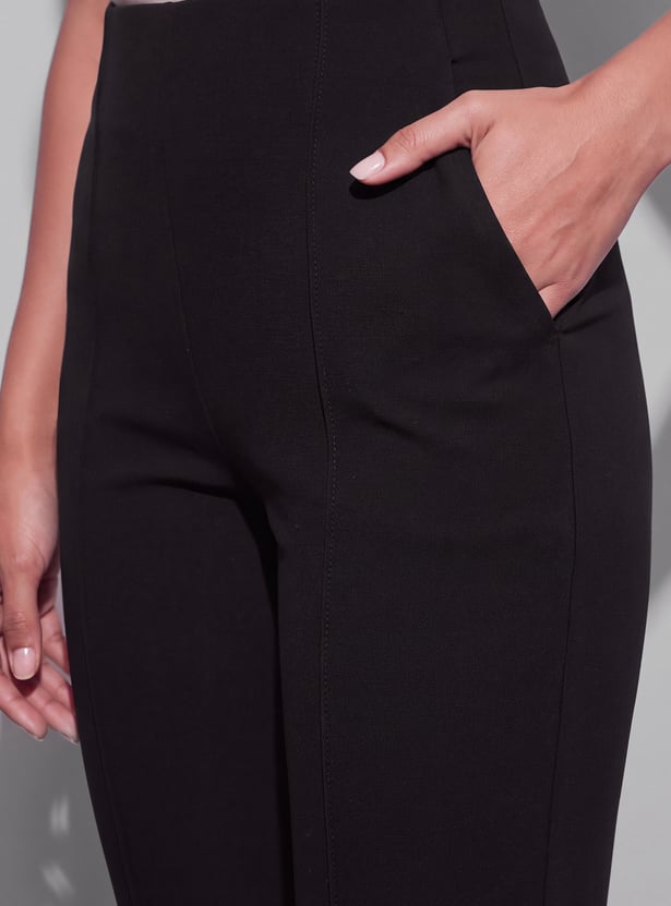 CODE Plain Fit Trousers