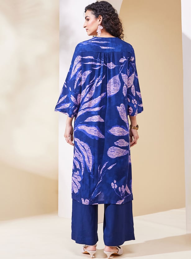 BIBA Floral Print Kurta Set
