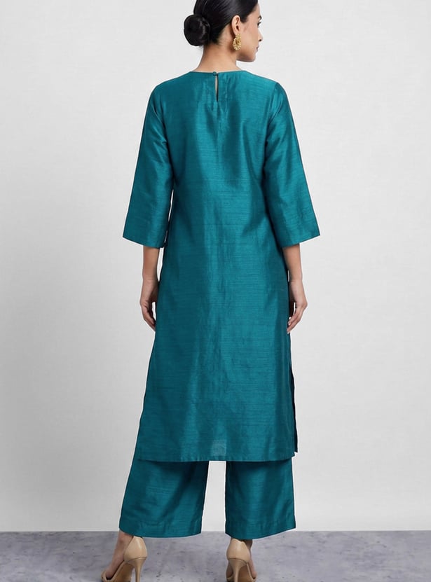 MELANGE Embroidered Kurta Set