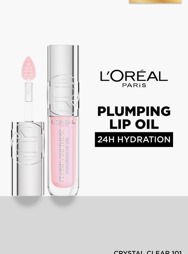 L'OREAL Plumping Lip Oil - Crystal Clear - 5 ml