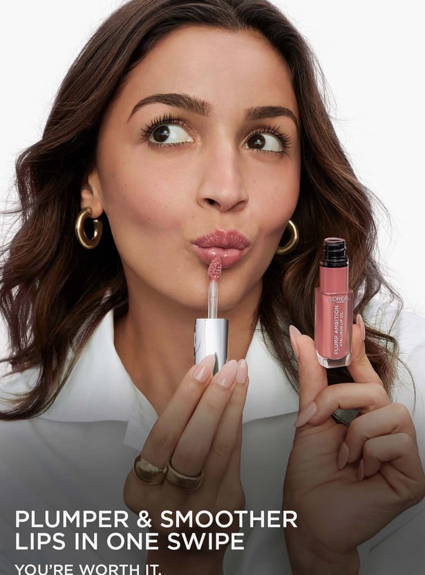 L'OREAL Plump Ambition Hyaluron Lip Oil - Cherry Cherie - 5ml