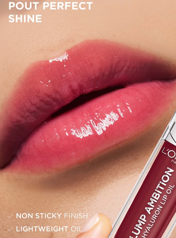 L'OREAL PLUMP AMBITION HYALURON LIP OIL - BERRY JOLIE - 5 ml