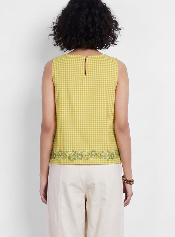 COLOUR ME Embroidered Top