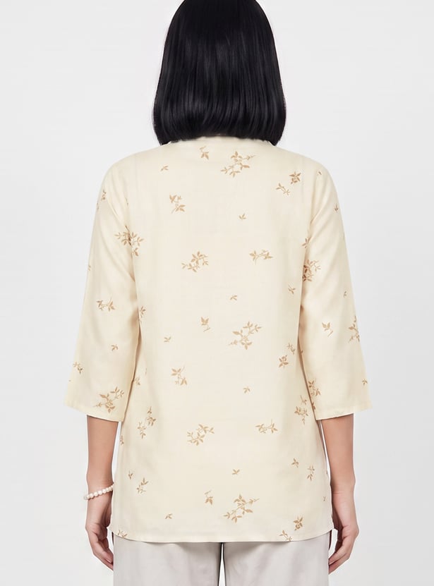 MELANGE Ethnic Motif Straight Kurti