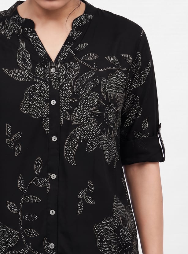 MELANGE Floral Print Kurti