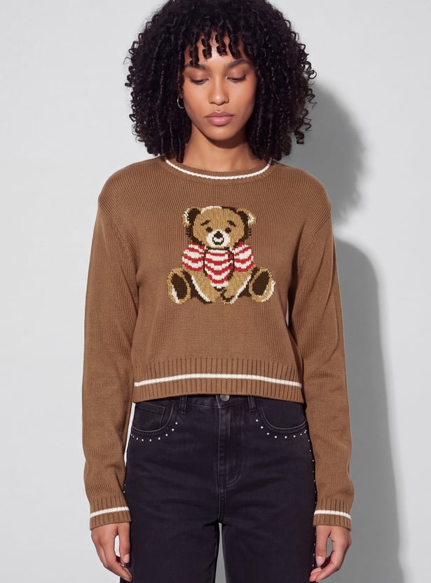 GINGER Knitted Pullover Sweater