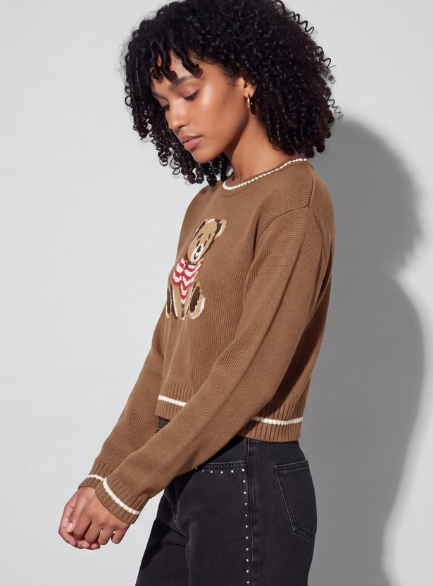 GINGER Knitted Pullover Sweater
