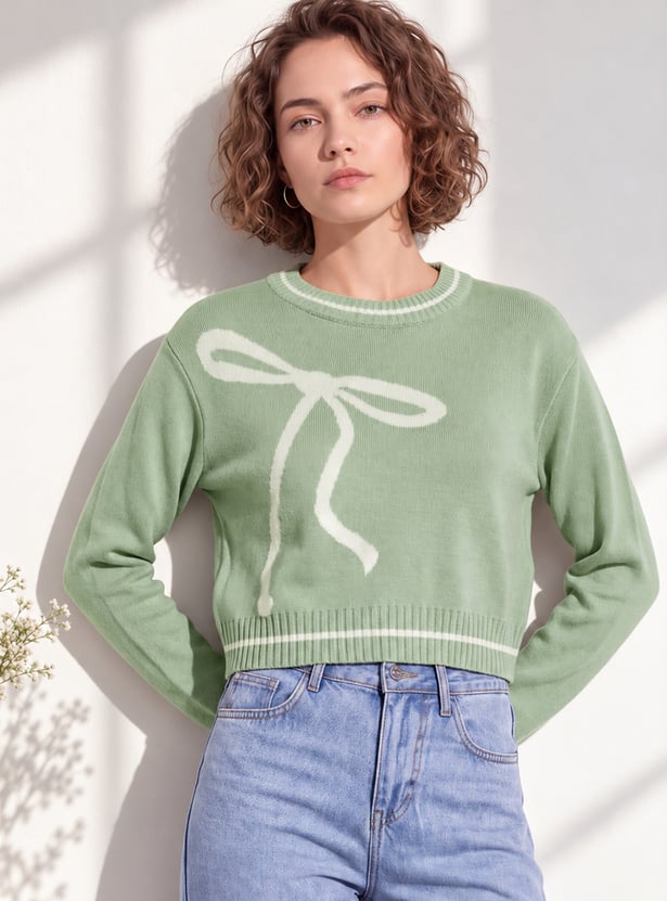 GINGER Knitted Pullover Sweater