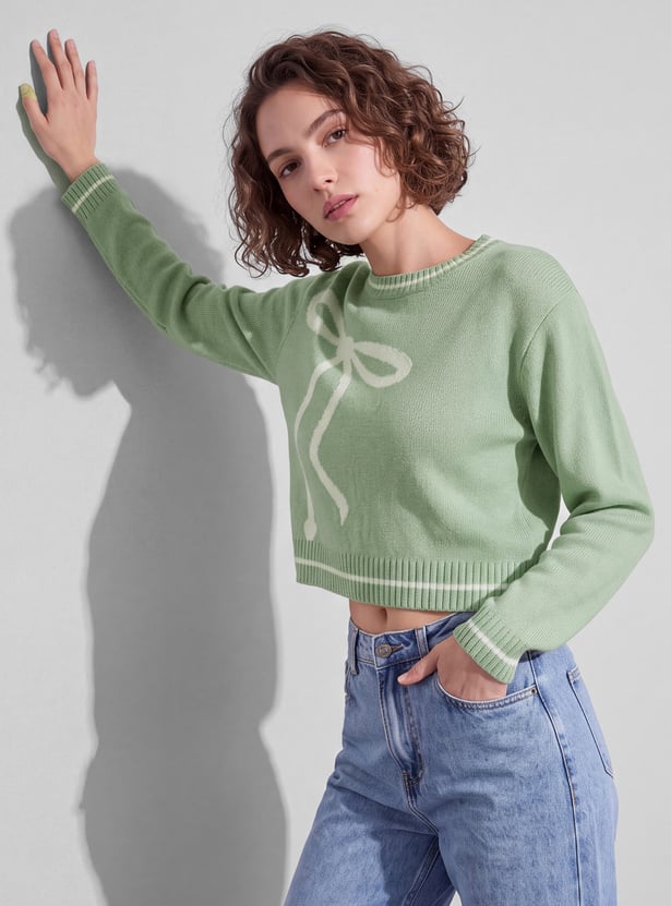 GINGER Knitted Pullover Sweater