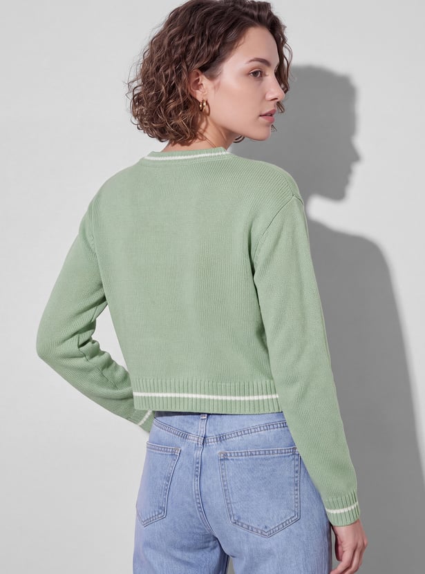 GINGER Knitted Pullover Sweater