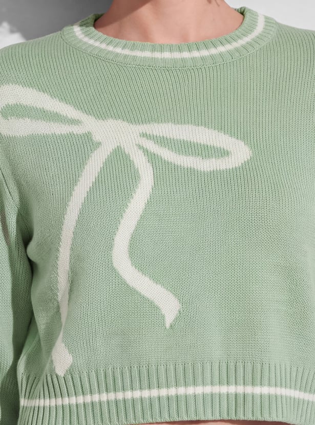 GINGER Knitted Pullover Sweater