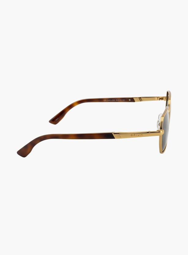 OPIUM Polarized Geometric Sunglasses - OP-10491-C02-55