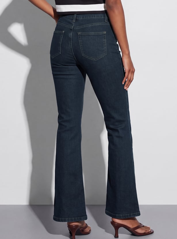 GINGER High-Rise Flared Jeans