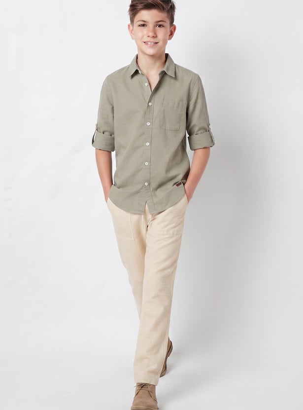 FAME FOREVER Boys Solid Trousers