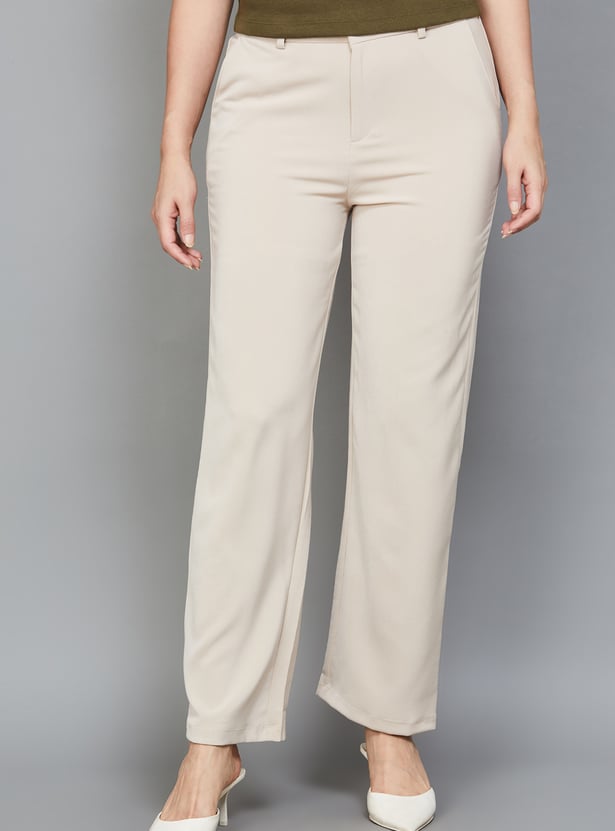 KRAUS High-Rise Full Length Trousers