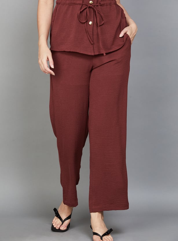 AND Solid Buttoned Co-Ord Set