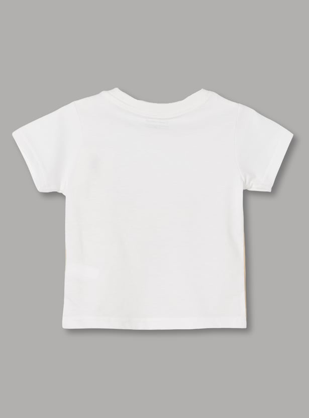 FAME FOREVER Boys Bear Graphic Print T-shirt