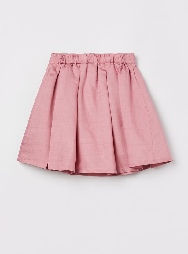 PEPPERMINT Girls Printed Top and Skirt Set