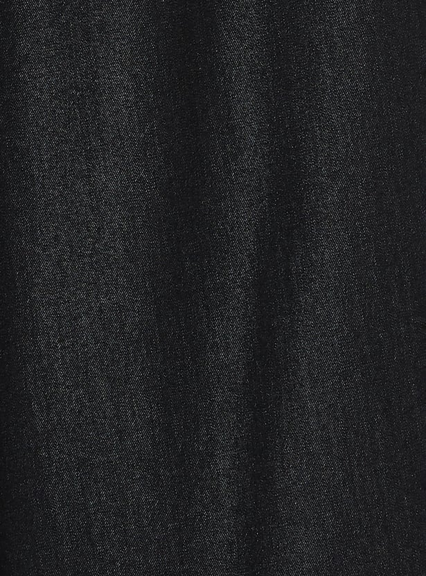 PEPPERMINT Girls Solid Wide-Leg Trousers