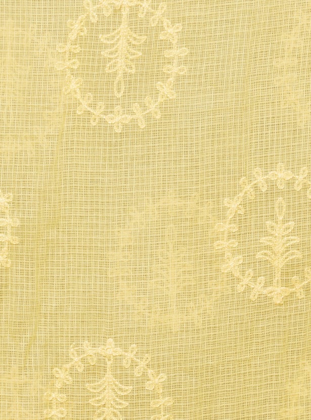 SPAN Floral Embroidered Dupatta