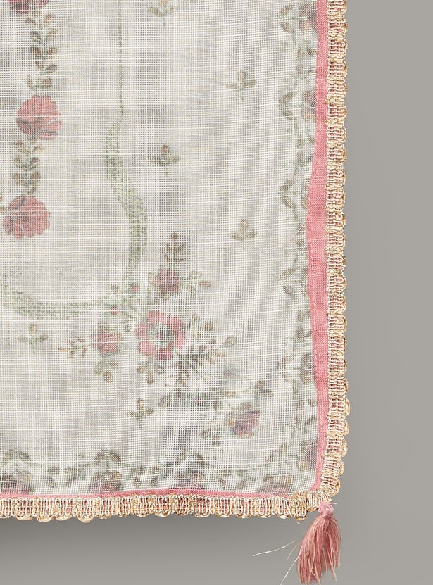 SPAN Floral Print Dupatta