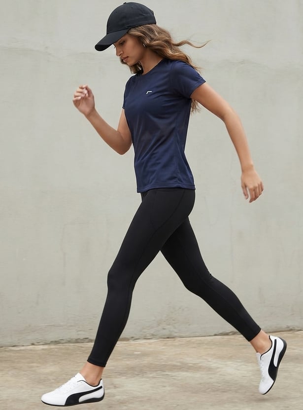 FAME FOREVER Solid Leggings