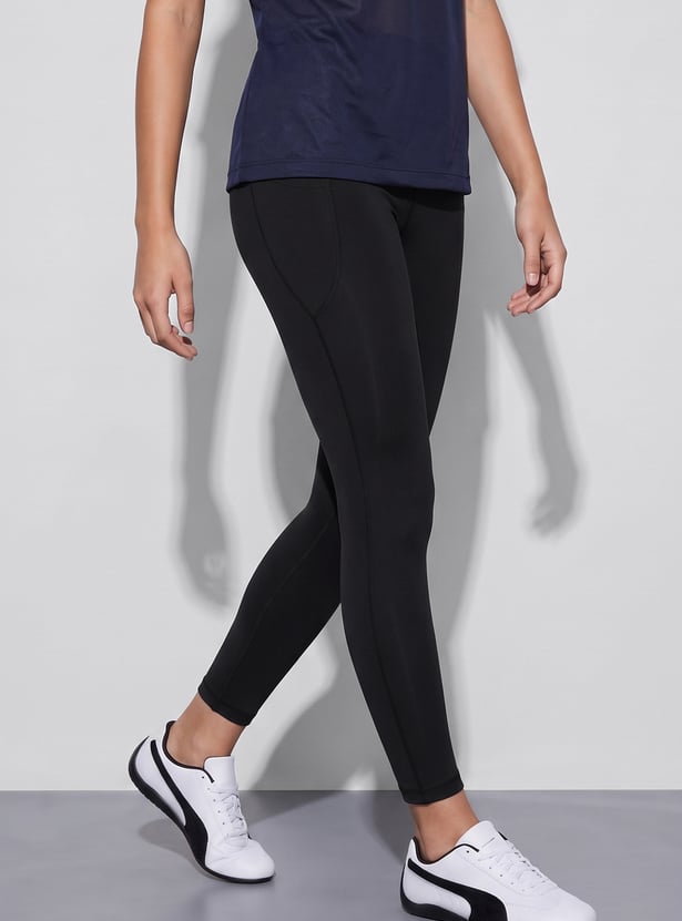 FAME FOREVER Solid Leggings