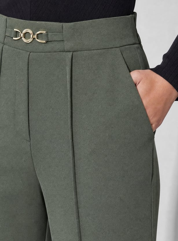 CODE CLASSIC Flat Front Trousers