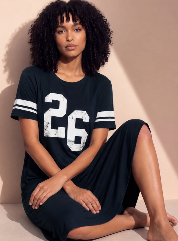 GINGER Printed Night Dress