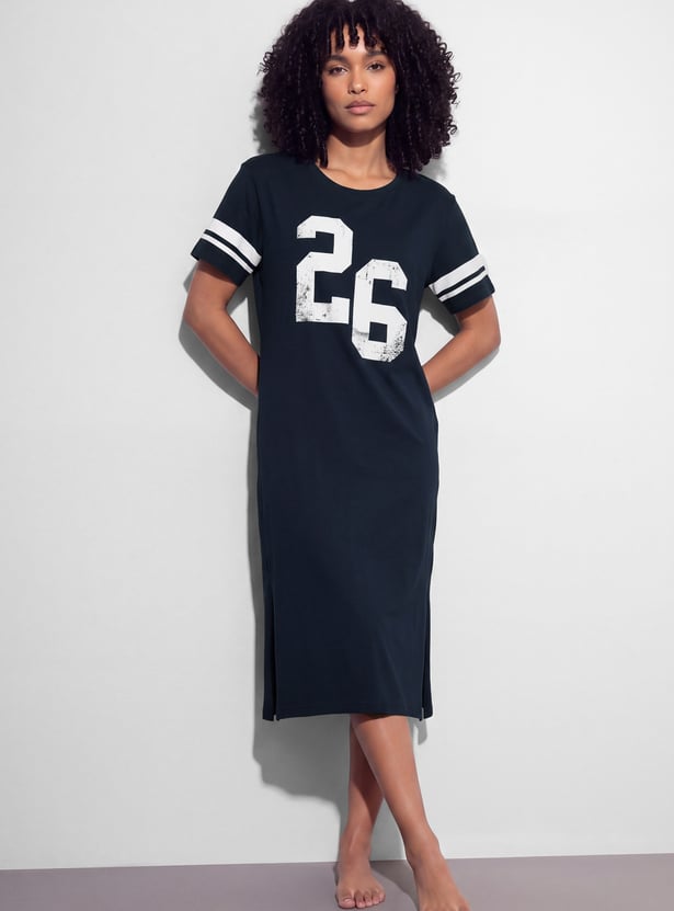 GINGER Printed Night Dress