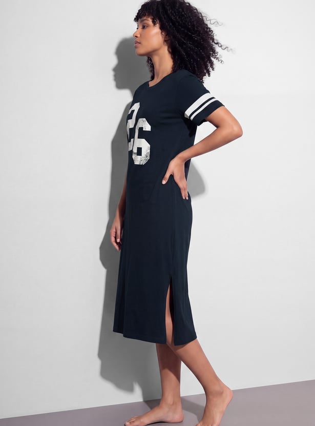 GINGER Printed Night Dress