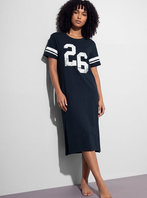 GINGER Printed Night Dress