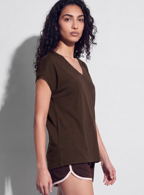 GINGER Relaxed Fit Lounge Top