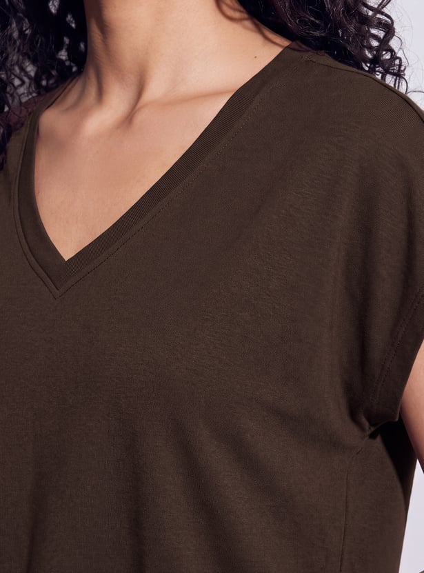 GINGER Relaxed Fit Lounge Top