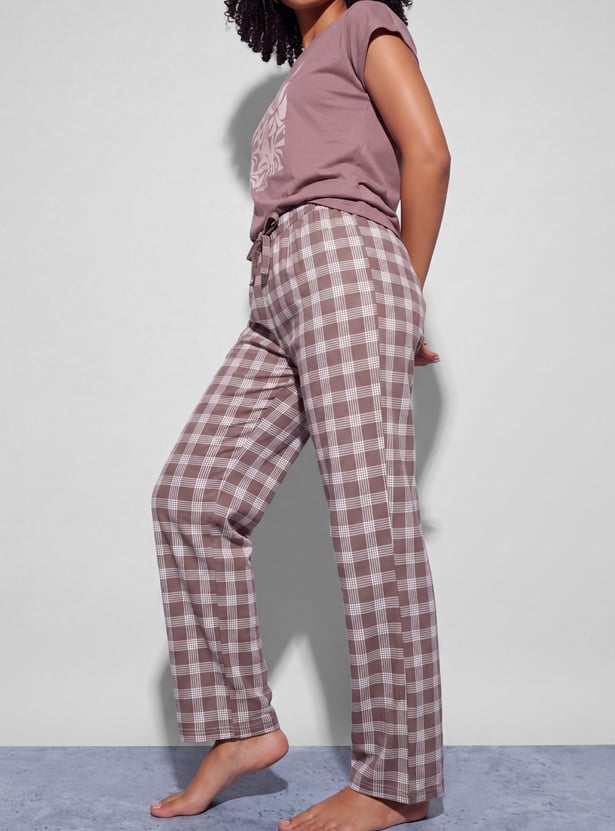 GINGER Checked Pyjamas