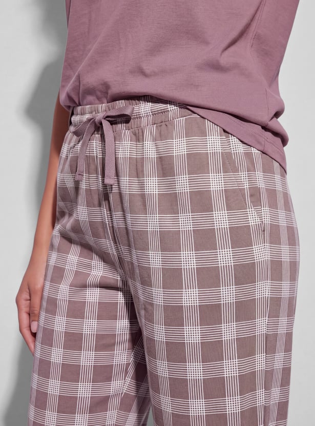 GINGER Checked Pyjamas