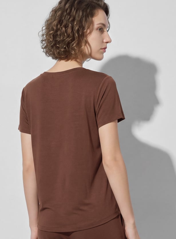 GINGER V-Neck Lounge T-shirt