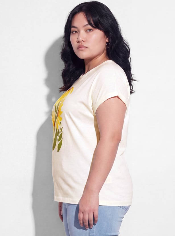 NEXUS Floral Print T-Shirt
