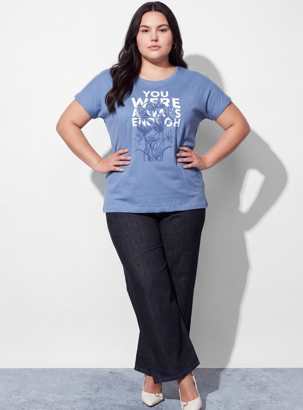 NEXUS Floral Graphic Print T-shirt