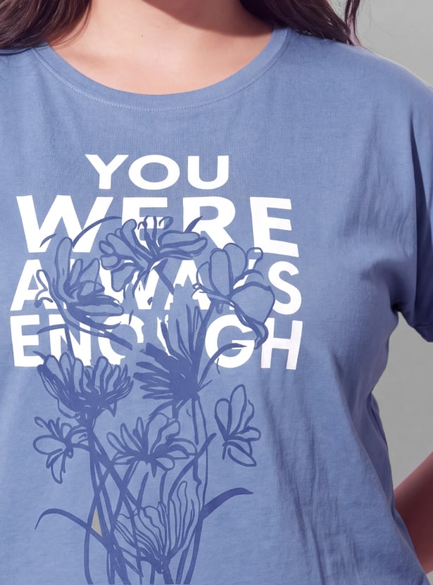 NEXUS Floral Graphic Print T-shirt