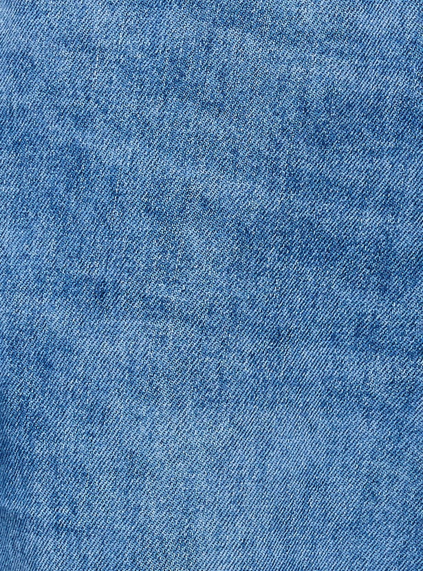 KRAUS Solid Wide Leg Jeans