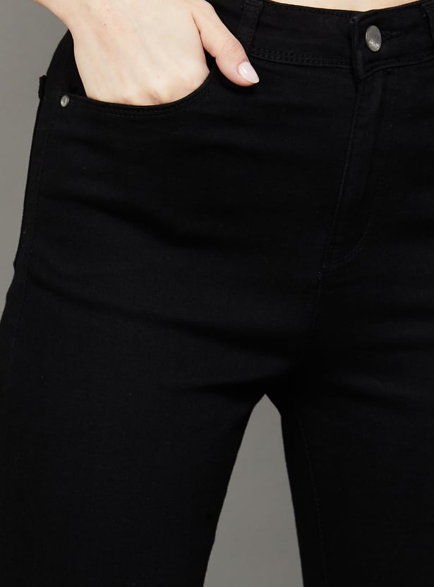 KRAUS Medium Wash Flared Jeans