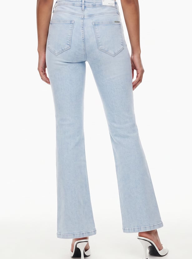KRAUS High-Rise Flared Jeans