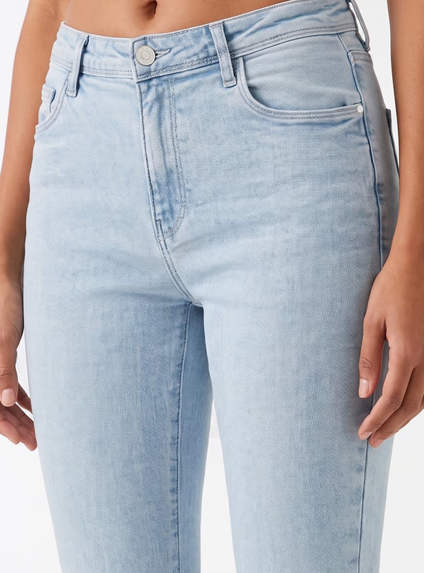KRAUS High-Rise Flared Jeans