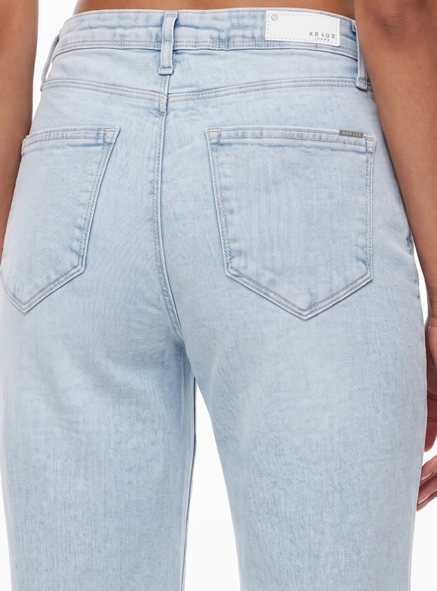 KRAUS High-Rise Flared Jeans