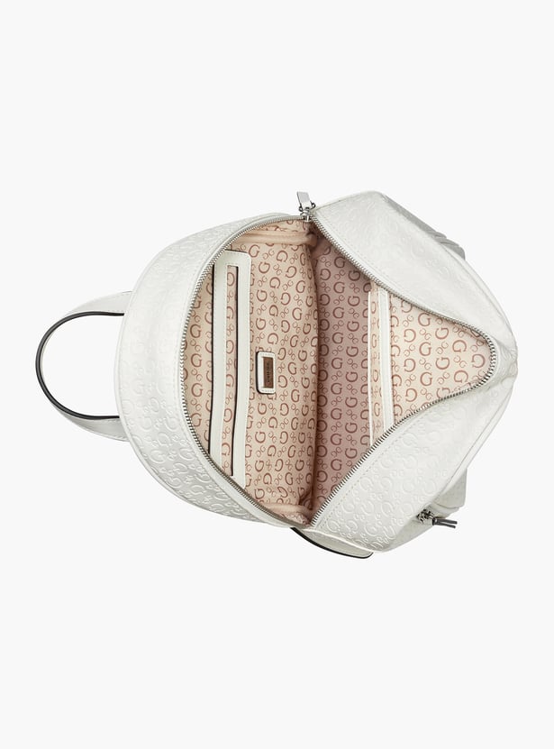 GUESS Embossed Design Backpack