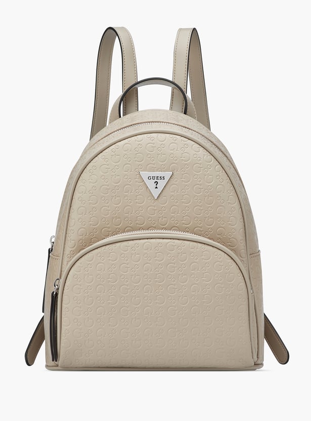 GUESS Embossed Design Backpack
