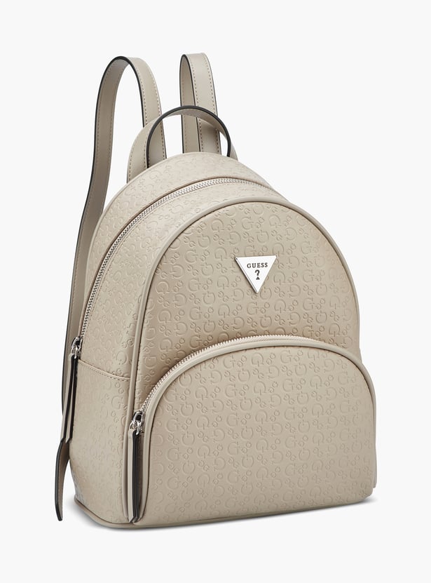 GUESS Embossed Design Backpack