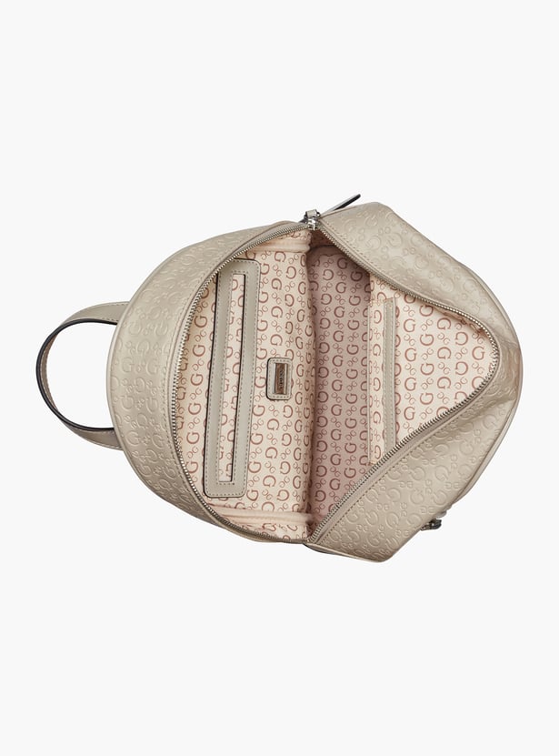 GUESS Embossed Design Backpack