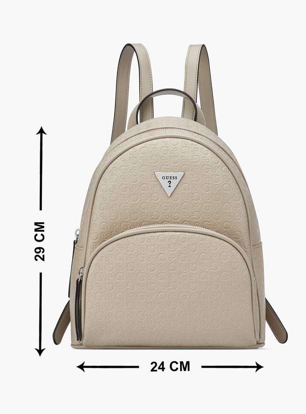 GUESS Embossed Design Backpack
